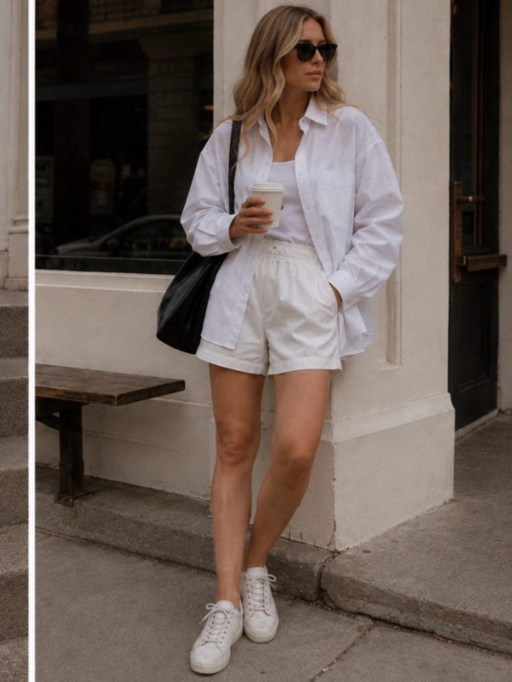 Common Projects White Leather Low-Top Sneakers